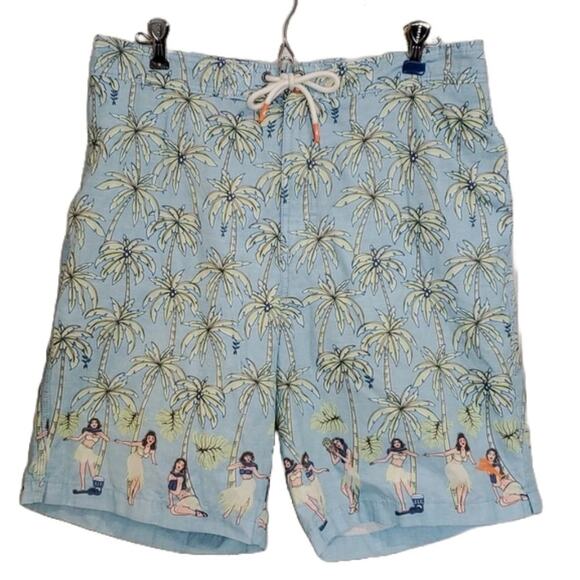 Tommy Bahama Baja Luau Groove Hula TR921971 Lapis Shell size M - Picture 1 of 9
